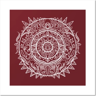 Weird Mandala 1 Posters and Art